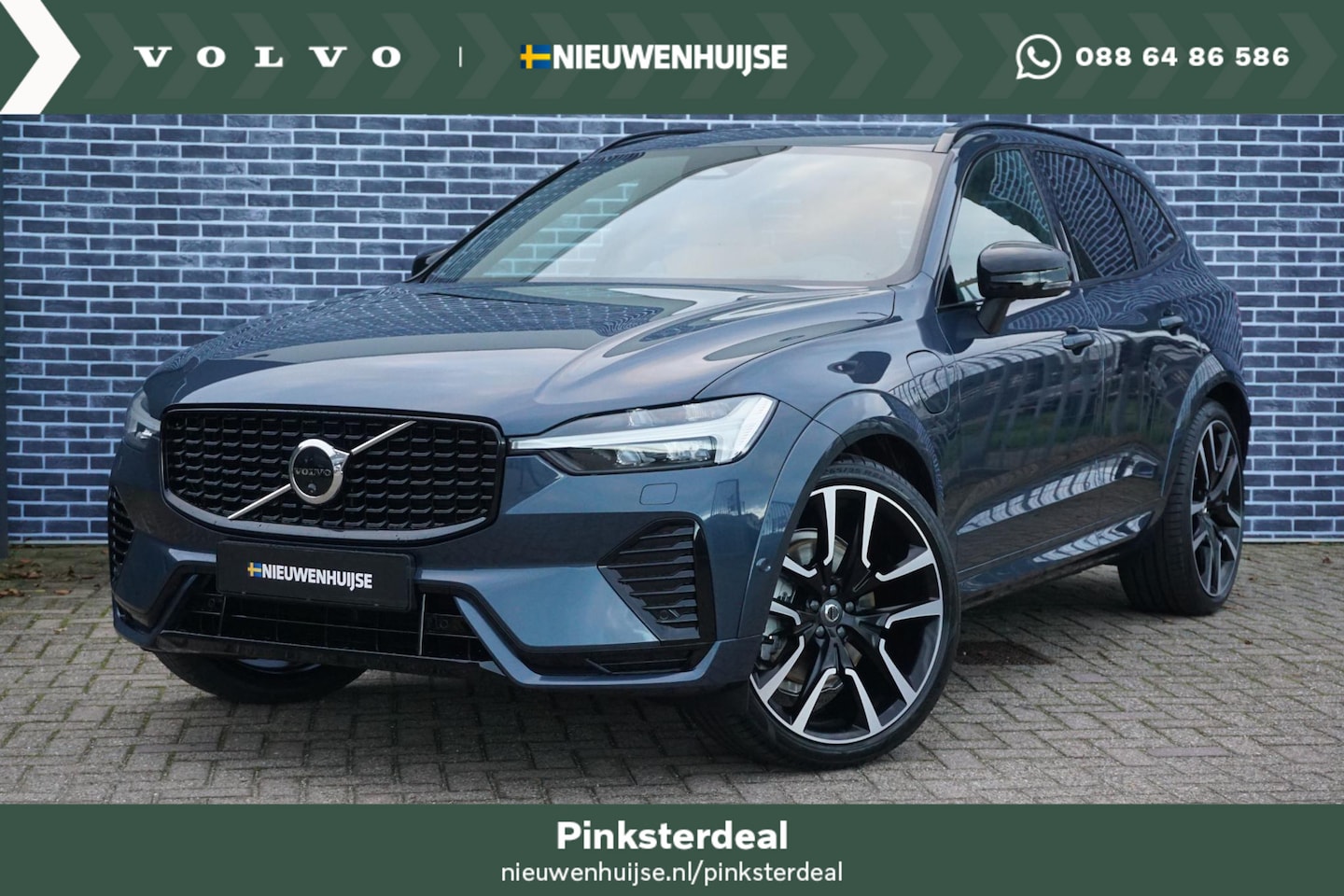 Volvo XC60 - 2.0 T8 Plug-in hybrid AWD Ultra Dark | Luchtvering | Bowers & Wilkins | Massage | Stoel ko - AutoWereld.nl