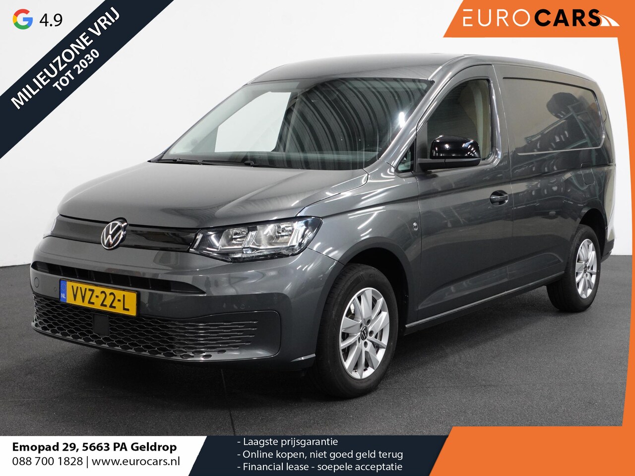 Volkswagen Caddy Cargo Maxi - 2.0 TDI Style Automaat Airco Bluetooth Cruise Control App-Connect - AutoWereld.nl