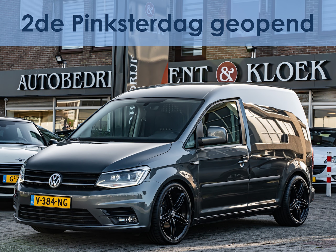 Volkswagen Caddy - 2.0 TDI L1H1 BMT Highline 180 PK!! VERLAAGD LED XENON APPLE CARPLAY - AutoWereld.nl