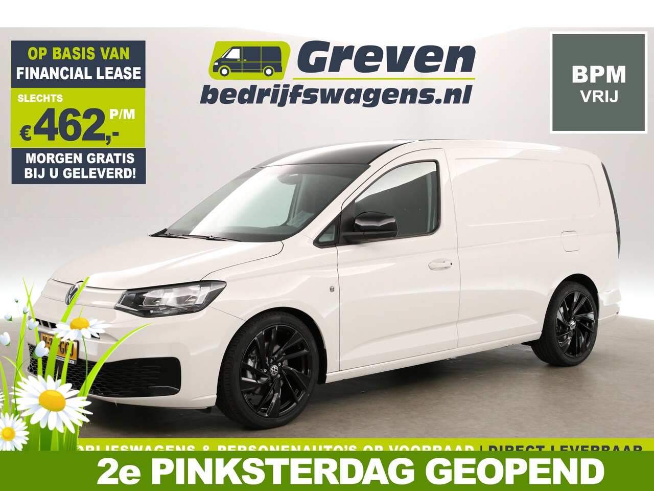 Volkswagen Caddy Cargo Maxi - 2.0 TDI L2H1 | 123PK | BPM VRIJ | Verlaagd | Licht&Zicht Pakket | Airco Cruise Carplay 19" - AutoWereld.nl