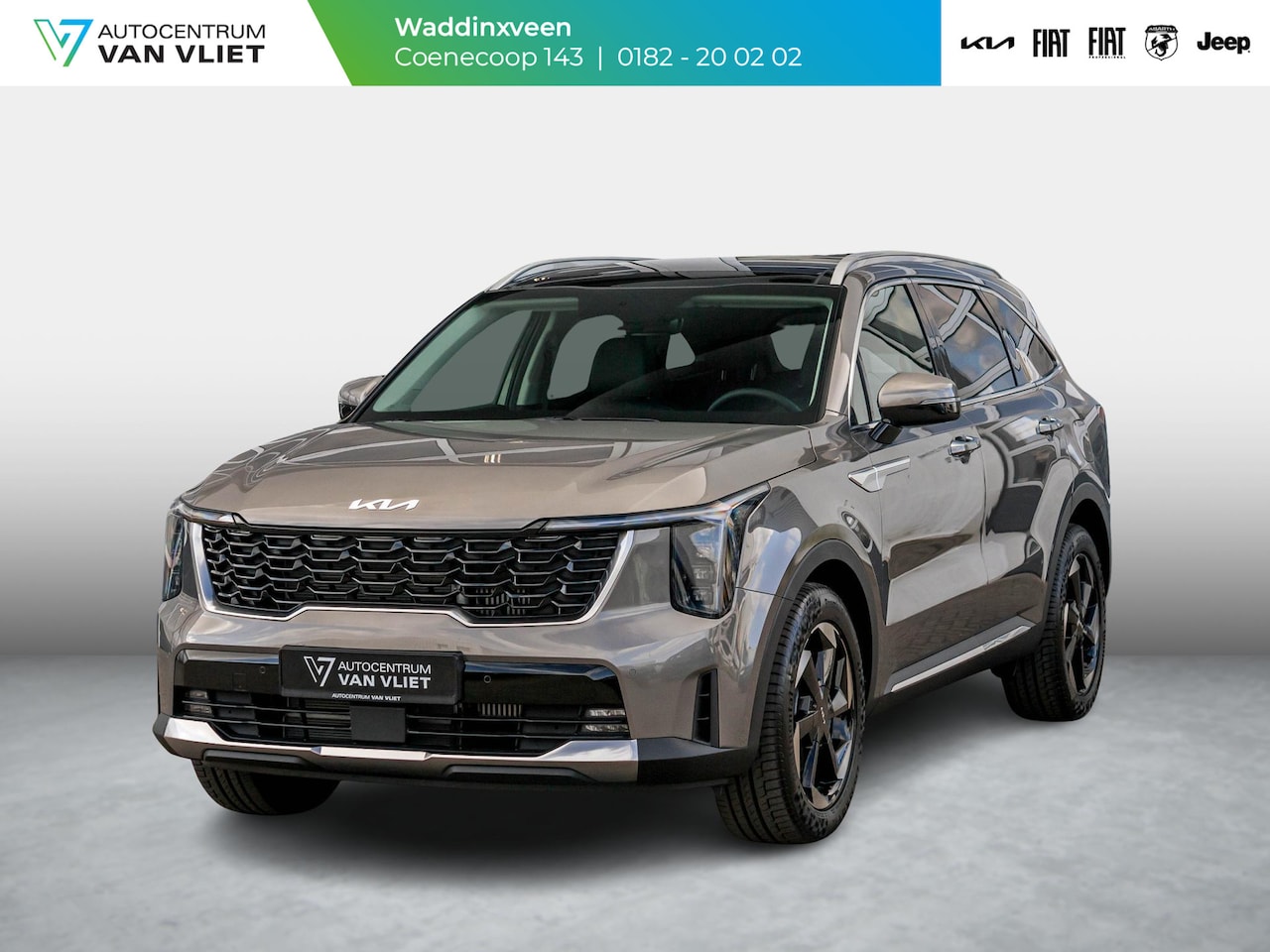 Kia Sorento - 1.6 T-GDi Plug-in Hybrid 4WD DynamicPlusLine 7p. Beschikbaar in overleg - AutoWereld.nl