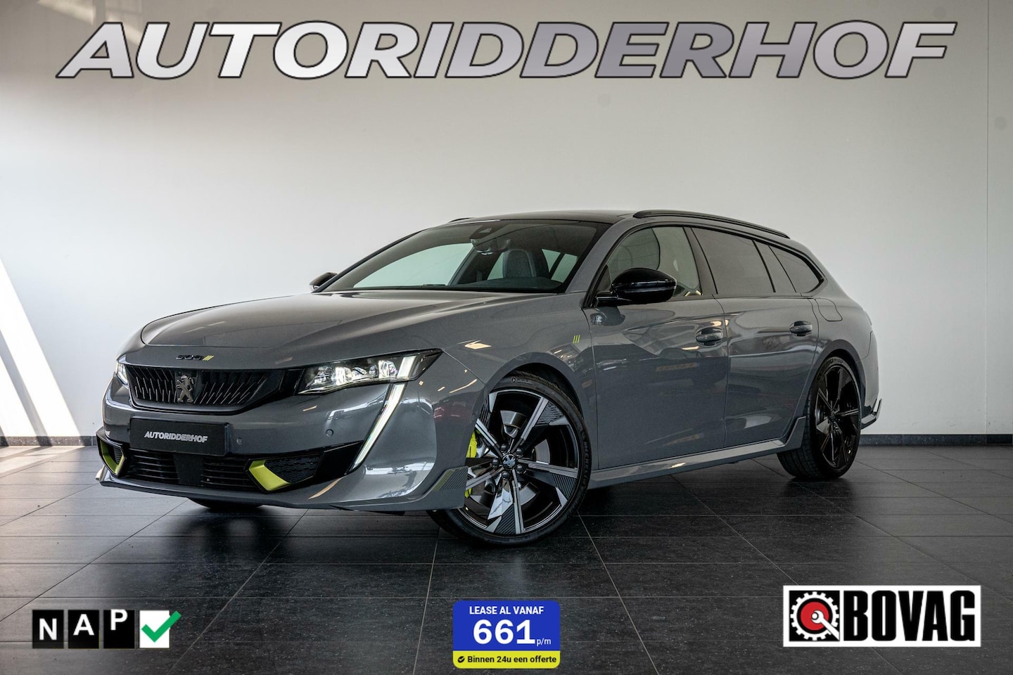 Peugeot 508 SW - PSE HYbrid 360PK|Pano|7,4 kW On-board charg. - AutoWereld.nl