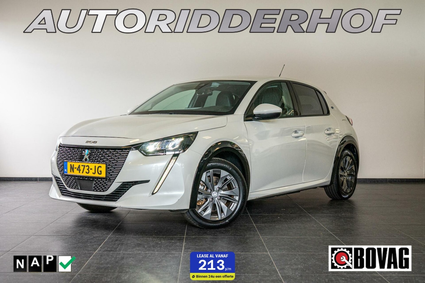 Peugeot e-208 - EV Allure Pack 50 kWh - AutoWereld.nl