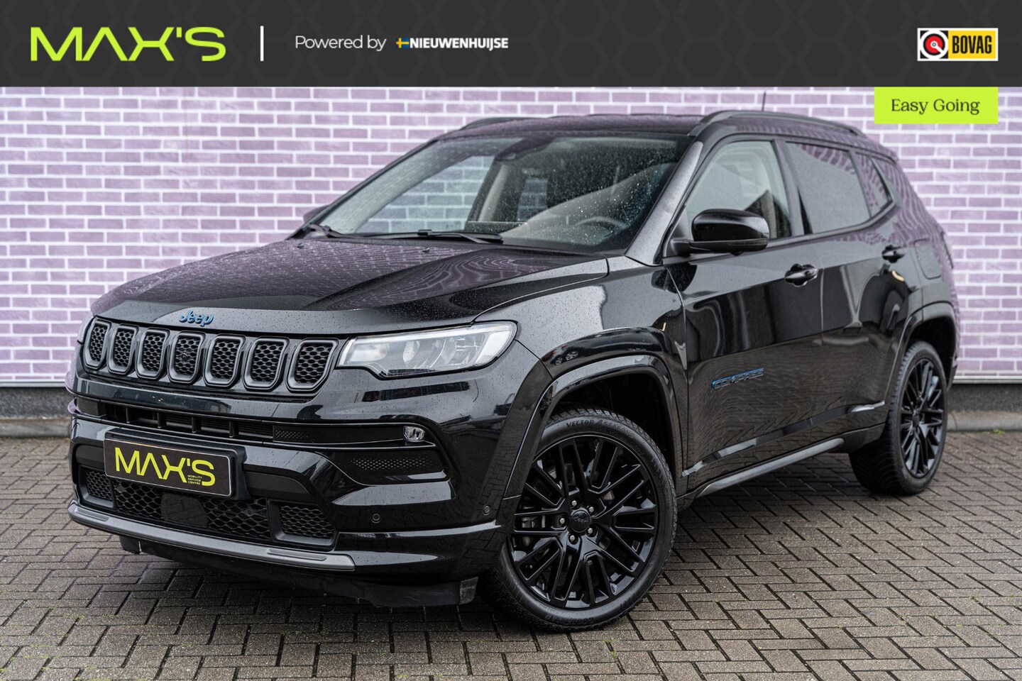 Jeep Compass - 4xe 240 Plug-in Hybrid Electric S | PHEV | Adaptieve Cruise Control | Rondomzicht camera | - AutoWereld.nl
