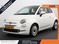 Fiat 500 - 0.9 TwinAir Lounge 80 pk Airco Panorama dak Lichtmetalen velgen Blue tooth