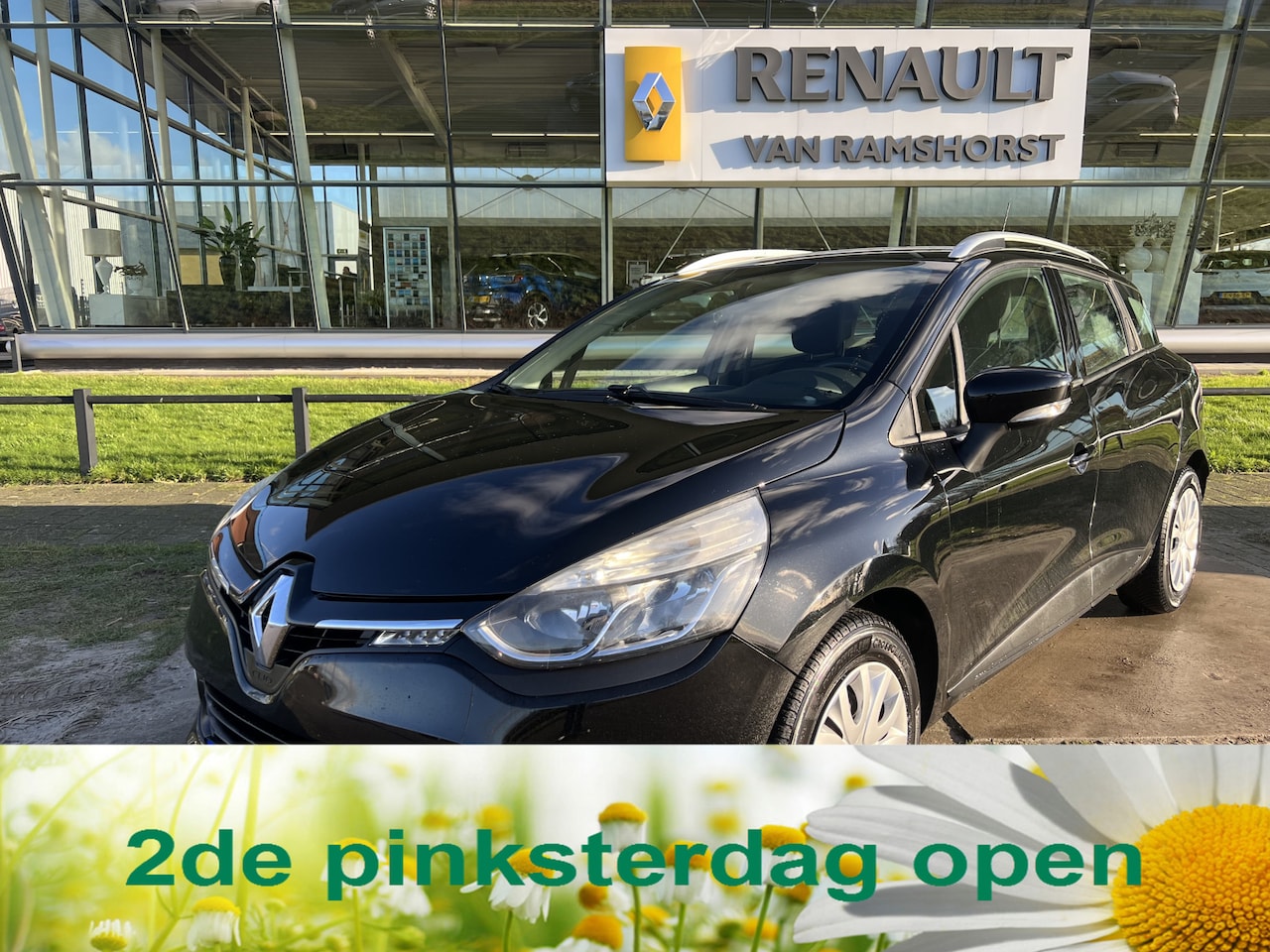 Renault Clio Estate - 1.5 dCi Expression / Navi / Airco / Cruise / Elek Spiegels V / 2e Pinksterdag Open 09.00 - - AutoWereld.nl
