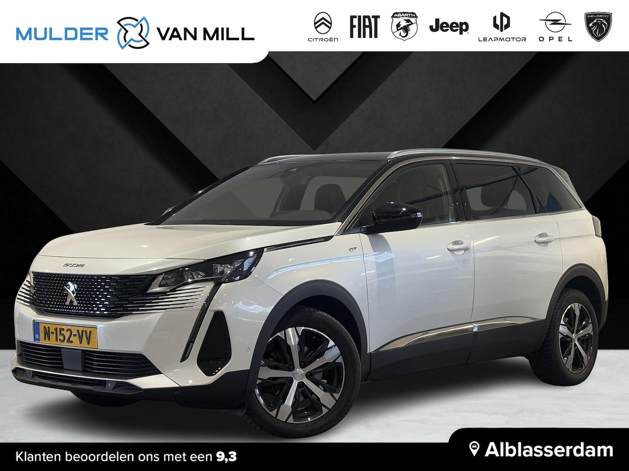 Peugeot 5008 - GT 1.2 Turbo 130pk | NAVI | TREKHAAK | KEYLESS ENTRY | CAMERA | ADAPTIVE CRUISE | GRIPCONT - AutoWereld.nl