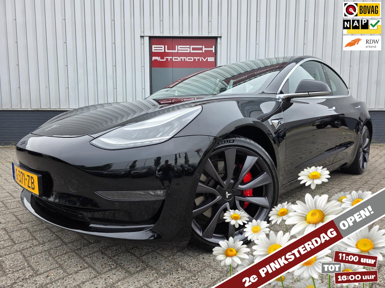 Tesla Model 3 - Performance AWD 75 kWh VAN 1e EIGENAAR | 462PK - AutoWereld.nl