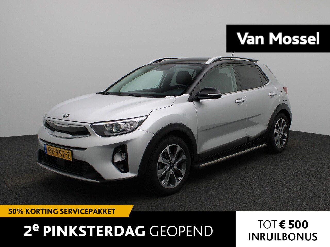 Kia Stonic - 1.0 T-GDi ExecutiveLine | Lederen Bekleding | Achteruitrijcamera | Parkeersensoren | Stoel - AutoWereld.nl