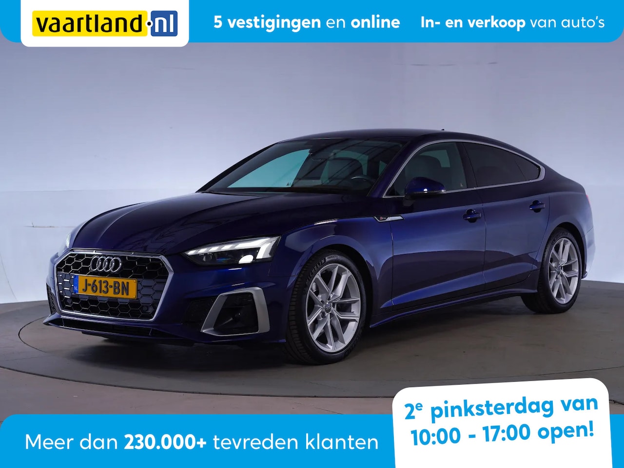 Audi A5 Sportback - 40 TFSI Launch Ed. Sport S-Line Aut. [ Virtual Stoelverarming Navi Clima ] - AutoWereld.nl