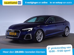 Audi A5 Sportback - 40 TFSI Launch Ed. Sport S-Line Aut. [ Virtual Stoelverarming Navi Clima ]