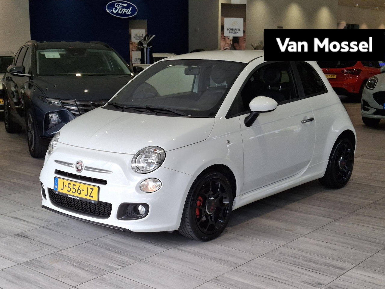 Fiat 500 - 0.9 TwinAir Turbo | Parkeersensoren achter | Sportstoelen | Elektrische ramen | - AutoWereld.nl