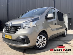 Renault Trafic - 1.6 dCi 125pk L2H1 DC Luxe MARGE | 2x schuifdeur | Camera | Climate control | Dubbel cabin
