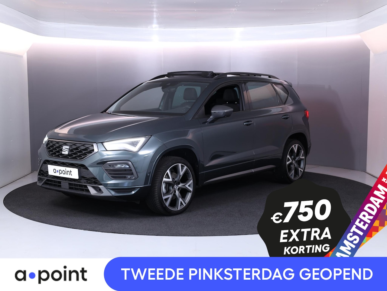 Seat Ateca - 1.5 TSI FR Business Intense 150 pk Automaat (DSG) | Verlengde garantie | Navigatie | Panor - AutoWereld.nl