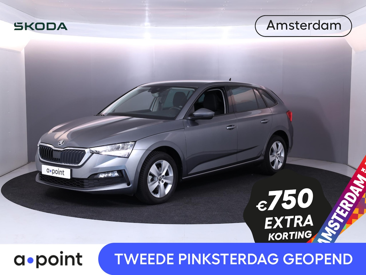 Skoda Scala - 1.0 TSI Ambition 110 pk Automaat (DSG) | Verlengde garantie | Navigatie via App | Parkeers - AutoWereld.nl