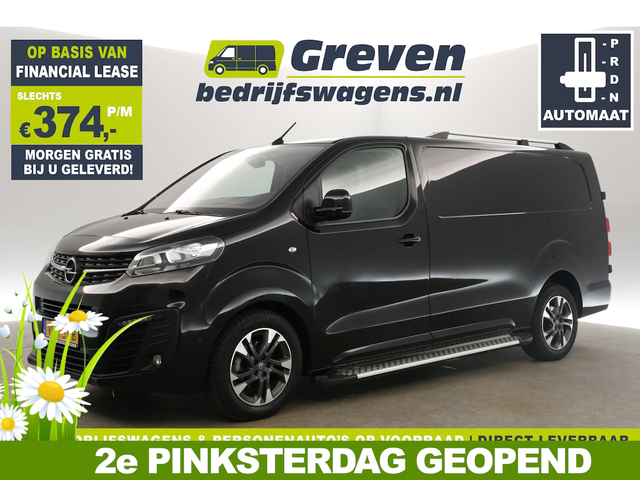 Opel Vivaro - 2.0 CDTI L3H1 177PK Automaat 360Camera Airco Cruise Carplay Navi PDC 17"LMV Stoelverw. - AutoWereld.nl