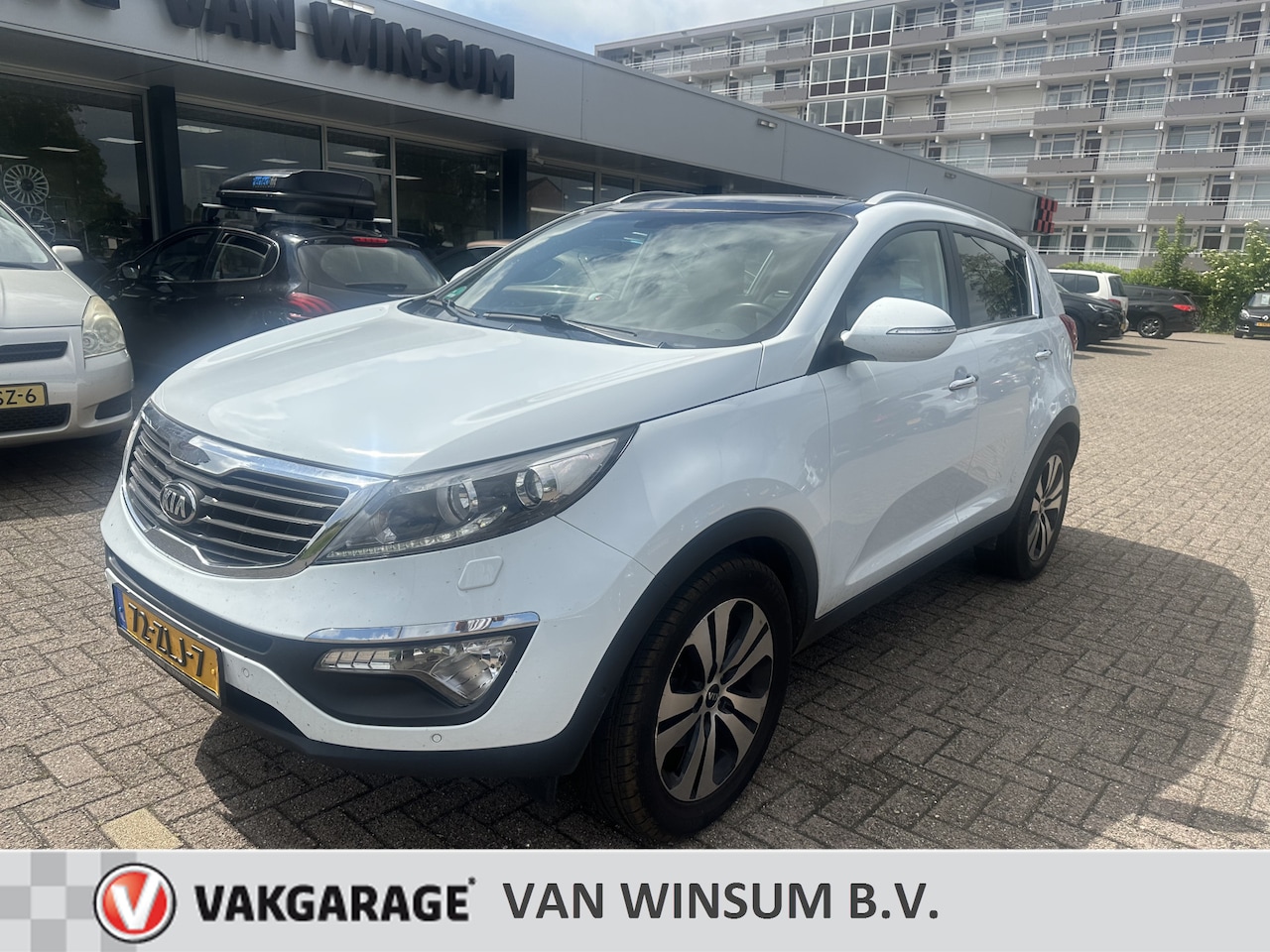 Kia Sportage - 2.0 Super Pack Navi Cruise Pdc Lmv Afn.Trekhaak Acamera Panodak Leer Nap keurige auto - AutoWereld.nl