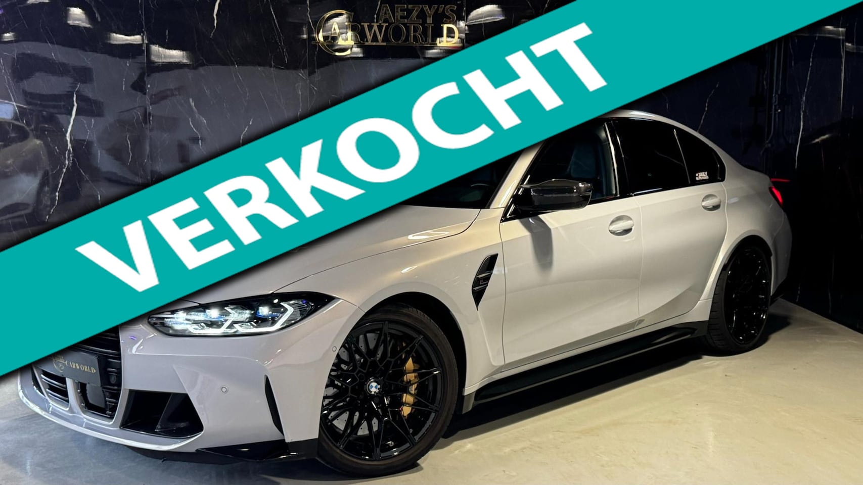 BMW M3 - 3-serie Competition Garantie I Carbon I Keramisch I HUD I HMK - AutoWereld.nl