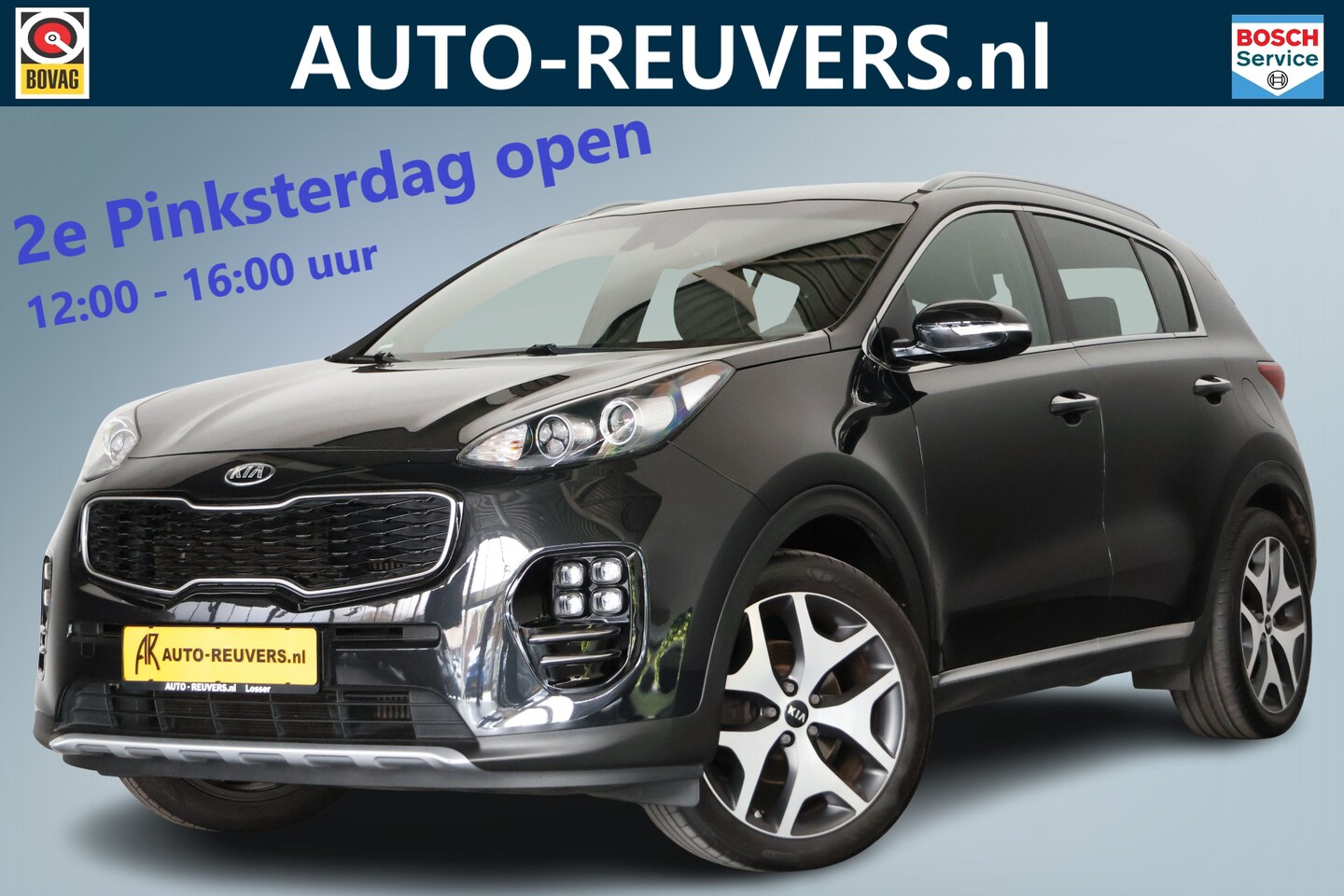 Kia Sportage - 1.6 T-GDI GT-Line PlusLine / Leder / Navi / Bluetooth / Camera - AutoWereld.nl