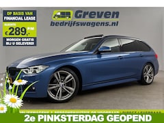 BMW 3-serie Touring - 320d High Executive M-Sport 191PK Pano Leder LED 19"LMV Clima Cruise Navi PDC Stoelverw