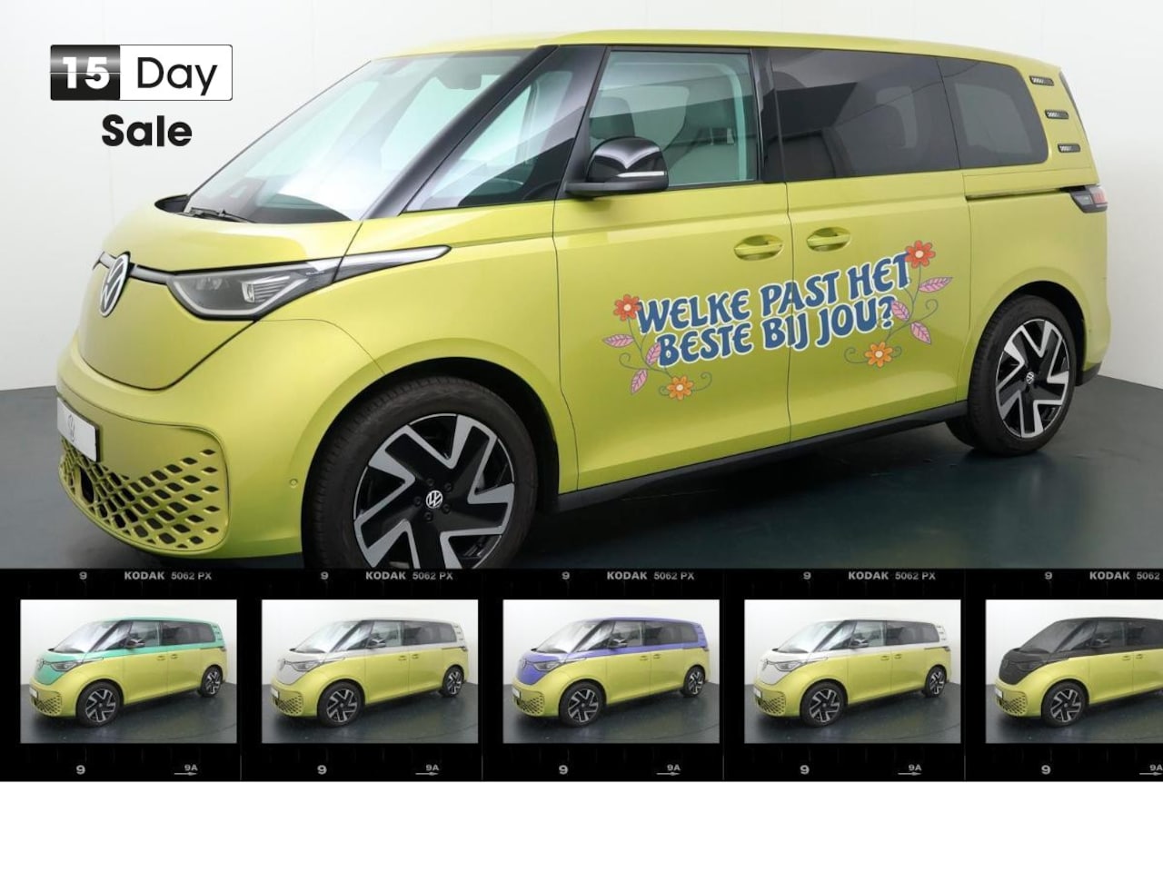 Volkswagen ID. Buzz - Pro Advantage Elektromotor 150 kW (204 pk) 77 kWh Accu | First Edition | Elektr. Schuifdeu - AutoWereld.nl