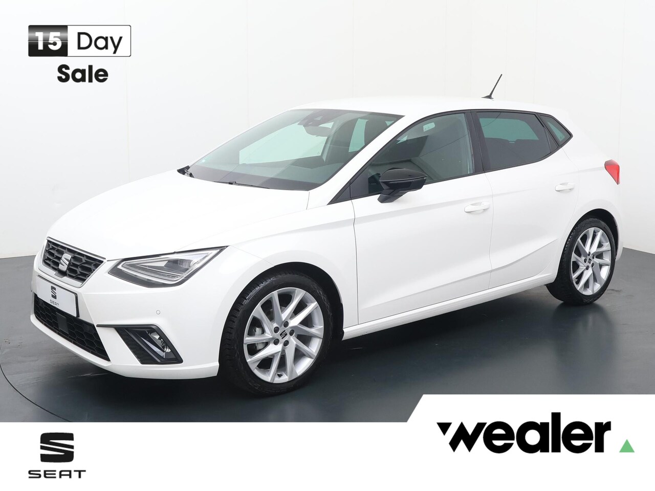 Seat Ibiza - 1.0 EcoTSI FR | 95 PK | Multifunctioneel stuurwiel | Parkeersensoren | Cruisecontrol | - AutoWereld.nl