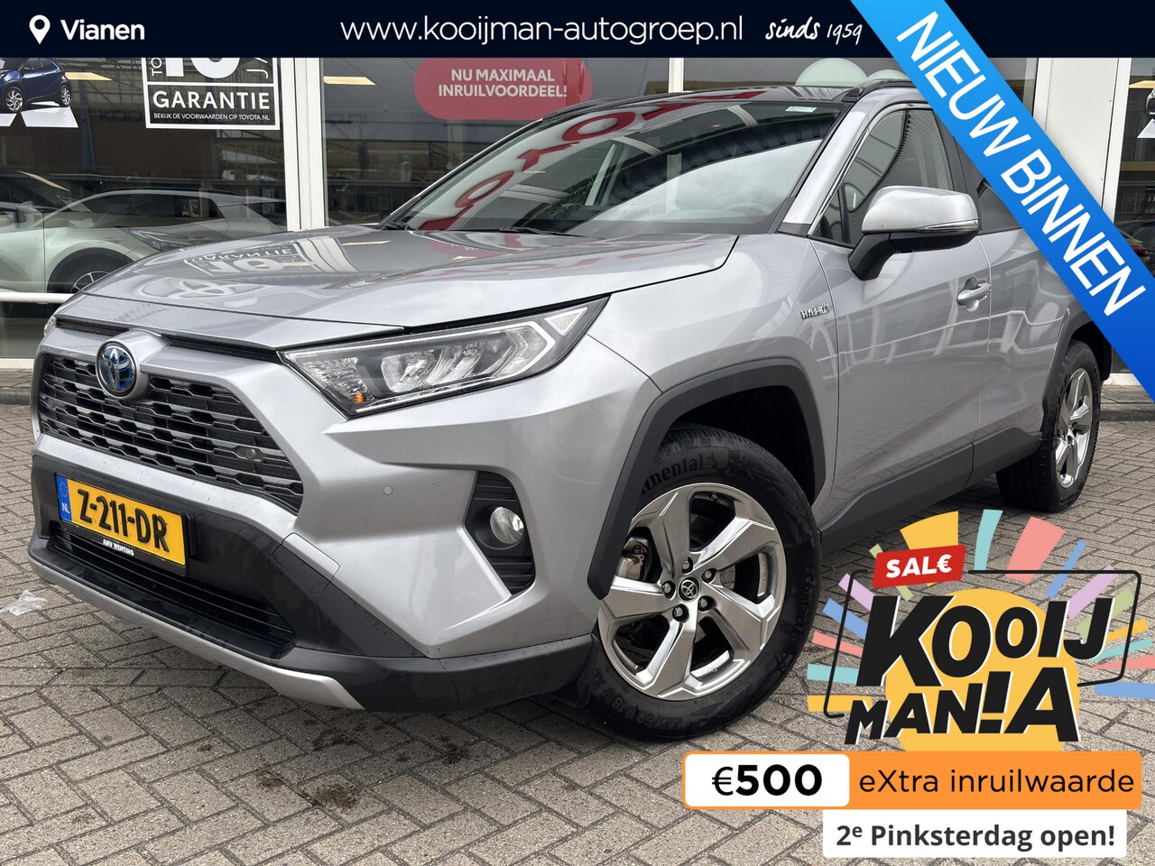 Toyota RAV4 - 2.5 Hybrid AWD First Edition PANORAMADAK, TREKHAAK, ZEER NETTE AUTO!! - AutoWereld.nl
