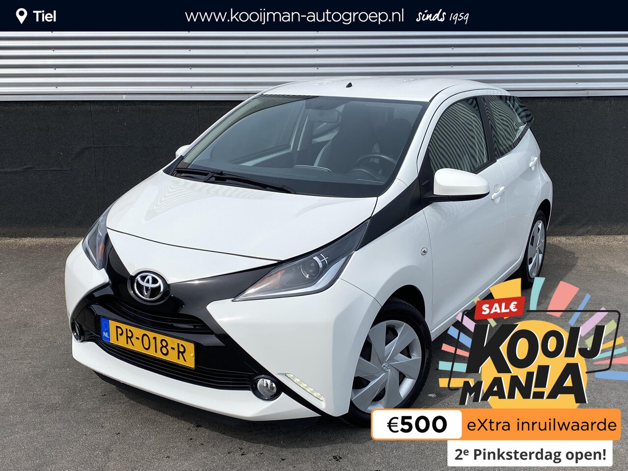 Toyota Aygo - 1.0 VVT-i x-play | Airconditioning |  Achteruitrij camera | Bluetooth telefoonvoorbereidin - AutoWereld.nl