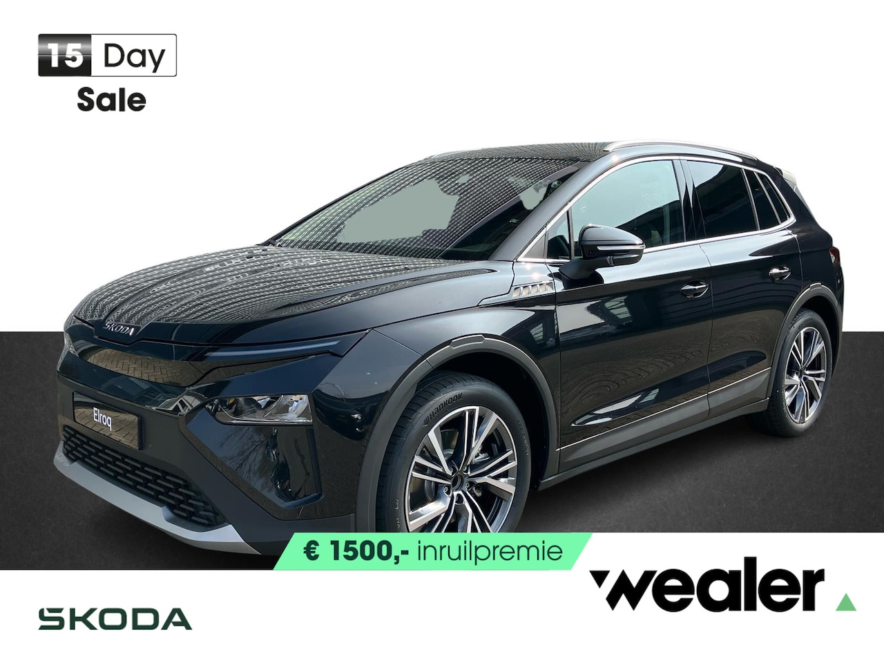 Skoda Elroq - 60 Business Edition 204 PK | 20" lichtmetalen velgen | Trekhaak | Side assist | Apple Carp - AutoWereld.nl
