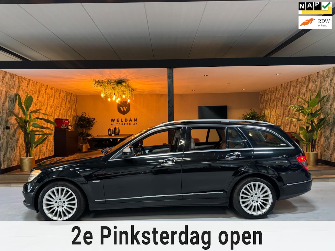 Mercedes-Benz C-klasse Estate - 220 CDI Business Class Elegance Trekhaak Pano StoelVW Elek Achterklep Cruise Clima Rijklaa - AutoWereld.nl