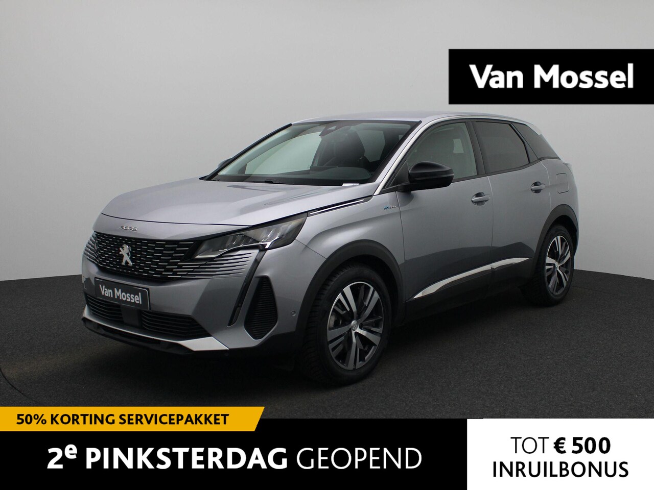 Peugeot 3008 - 1.6 HYbrid 180 Allure Pack Business | Automaat | Navigatie | Virtual cockpit | Half leder - AutoWereld.nl