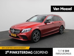 Mercedes-Benz C-klasse Estate - 300 e Business Solution AMG Limited | Automaat | Panorama dak | Trekhaak | Leder | Navigat