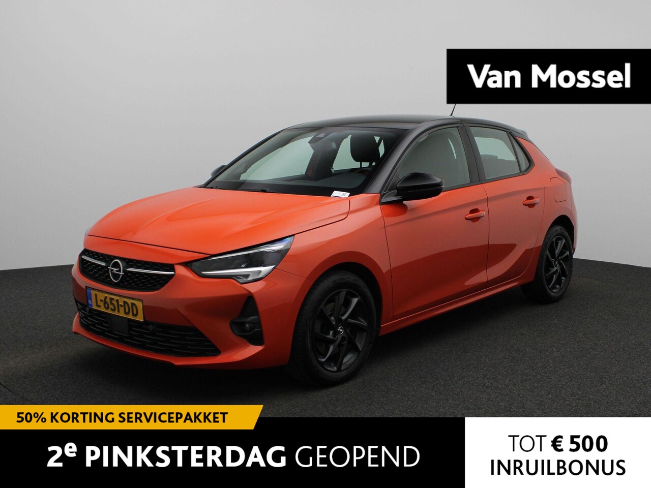 Opel Corsa - 1.2 GS Line | AIRCO | PARKEERSENSOREN | LED | HALF LEDER - AutoWereld.nl