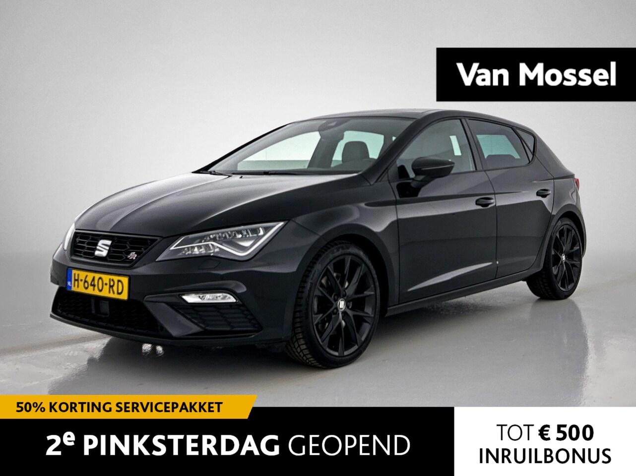 Seat Leon - 1.5 TSI FR Ultimate Edition Black AUTOMAAT 150PK | PANORAMADAK | STOELVERWARMING | ADAPTIV - AutoWereld.nl