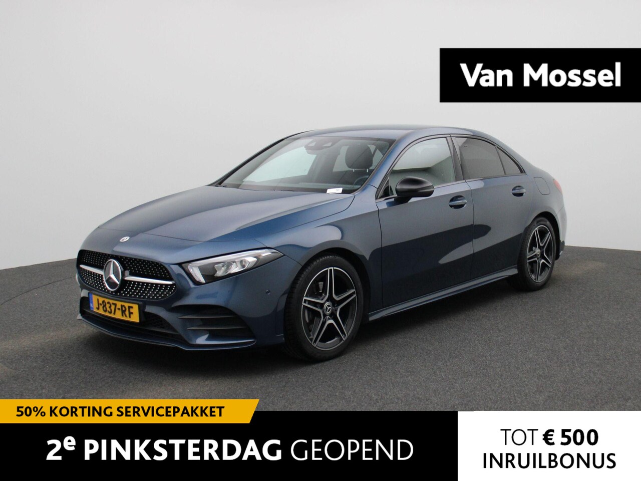 Mercedes-Benz A-klasse - 200 Business Solution AMG | Navigatie | Climate-Control | Cruise-Control | Sfeerverlichtin - AutoWereld.nl
