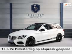 Mercedes-Benz C-klasse Estate - 450 / 43 AMG 4MATIC LED/PANORAMADAK/LEER+S.VERWARMING+MEMORY/360/19"LMV/ACC/ECC/12 MND GAR