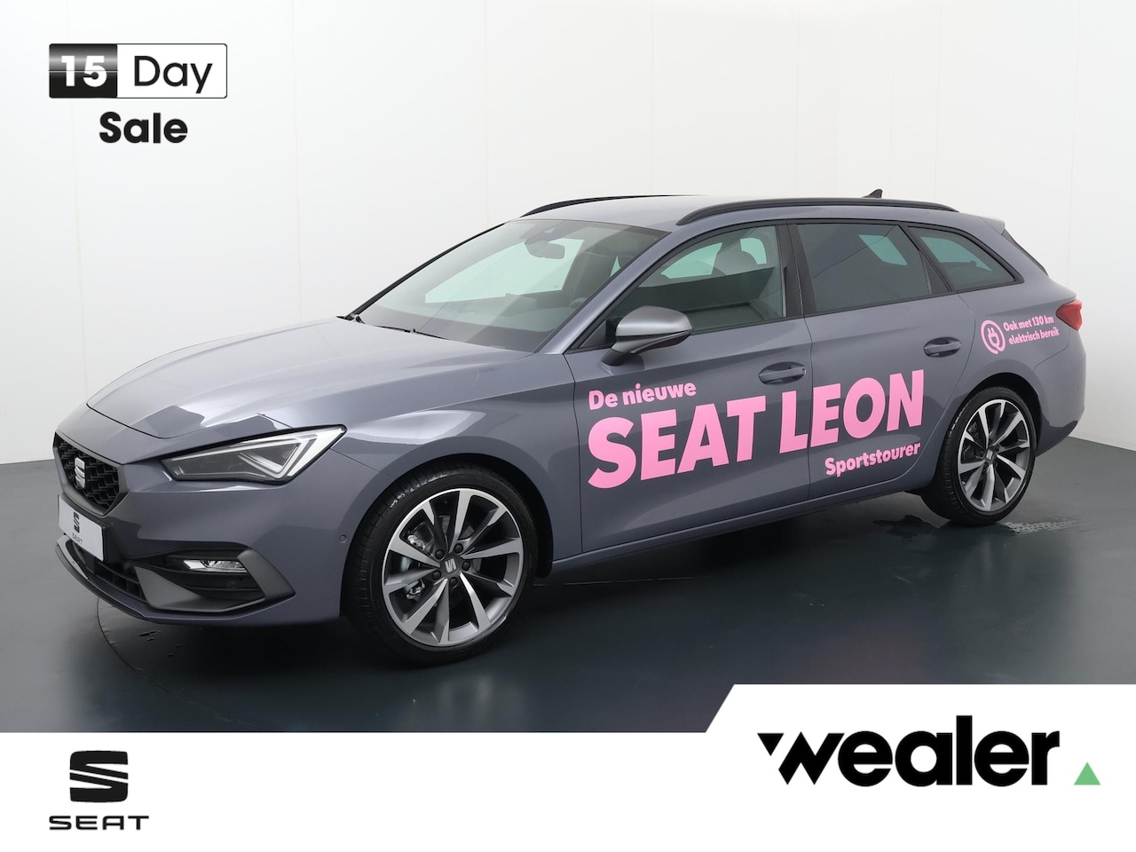Seat Leon Sportstourer - FR Business Intense 1.5 eTSI 110kW / 150pk Station wagen 7 versn. DSG - AutoWereld.nl