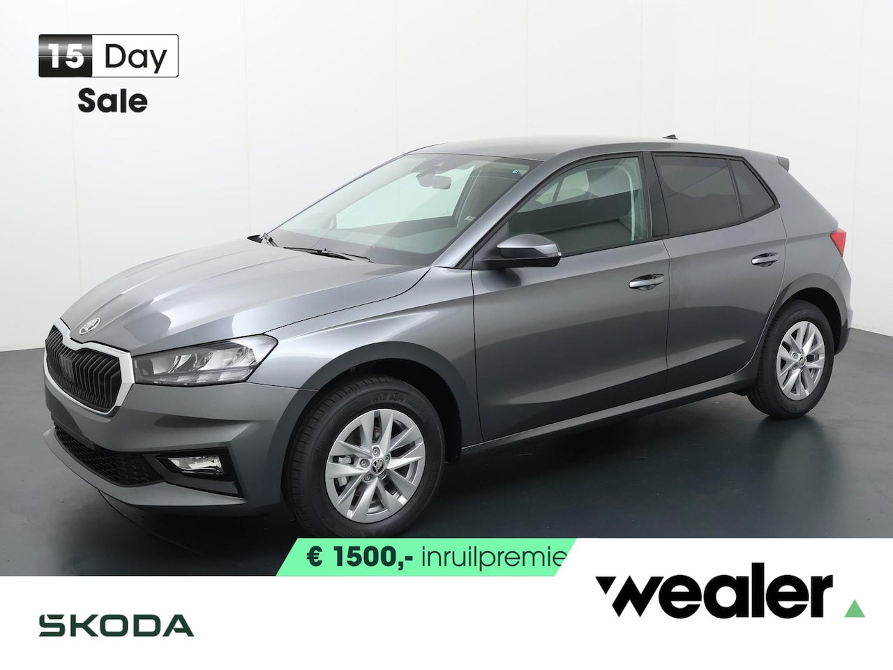 Skoda Fabia - Selection 1.0 TSI 95 PK | 15" Lichtmetalen velgen | Apple Carplay/Android Auto | Parkeerse - AutoWereld.nl