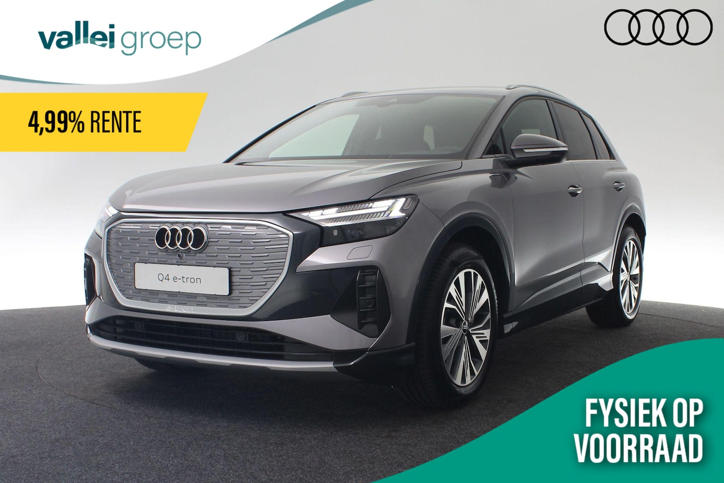 Audi Q4 e-tron - Advanced edition e-tron 45 82 kWh 210 kW / 286 PK | Assistentiepakket plus | Comfortpakket - AutoWereld.nl