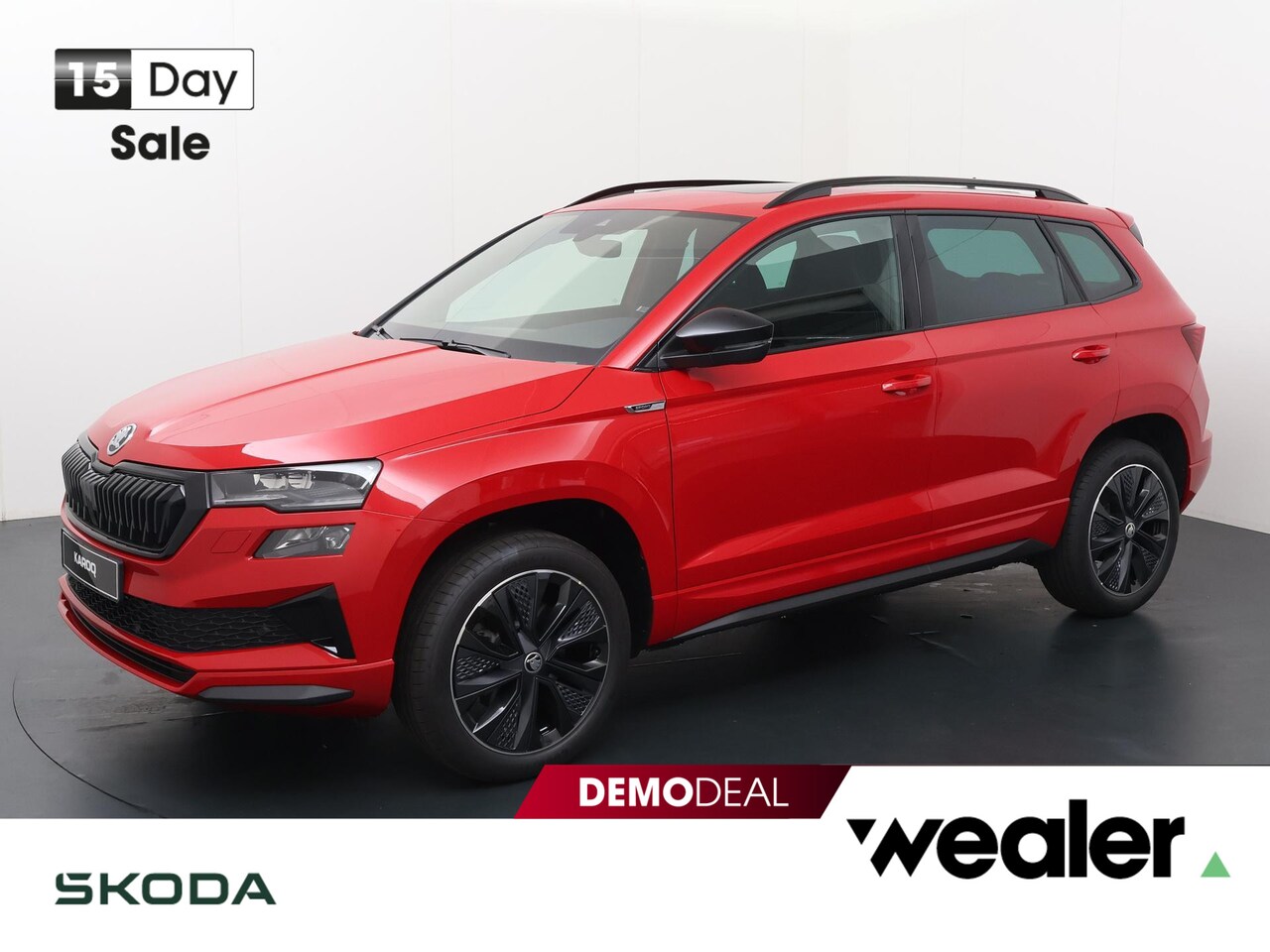 Skoda Karoq - Sportline Business 1.5 TSI 150 pk DSG | Automaat | Trekhaak | Panoramadak | Elek. achterkl - AutoWereld.nl