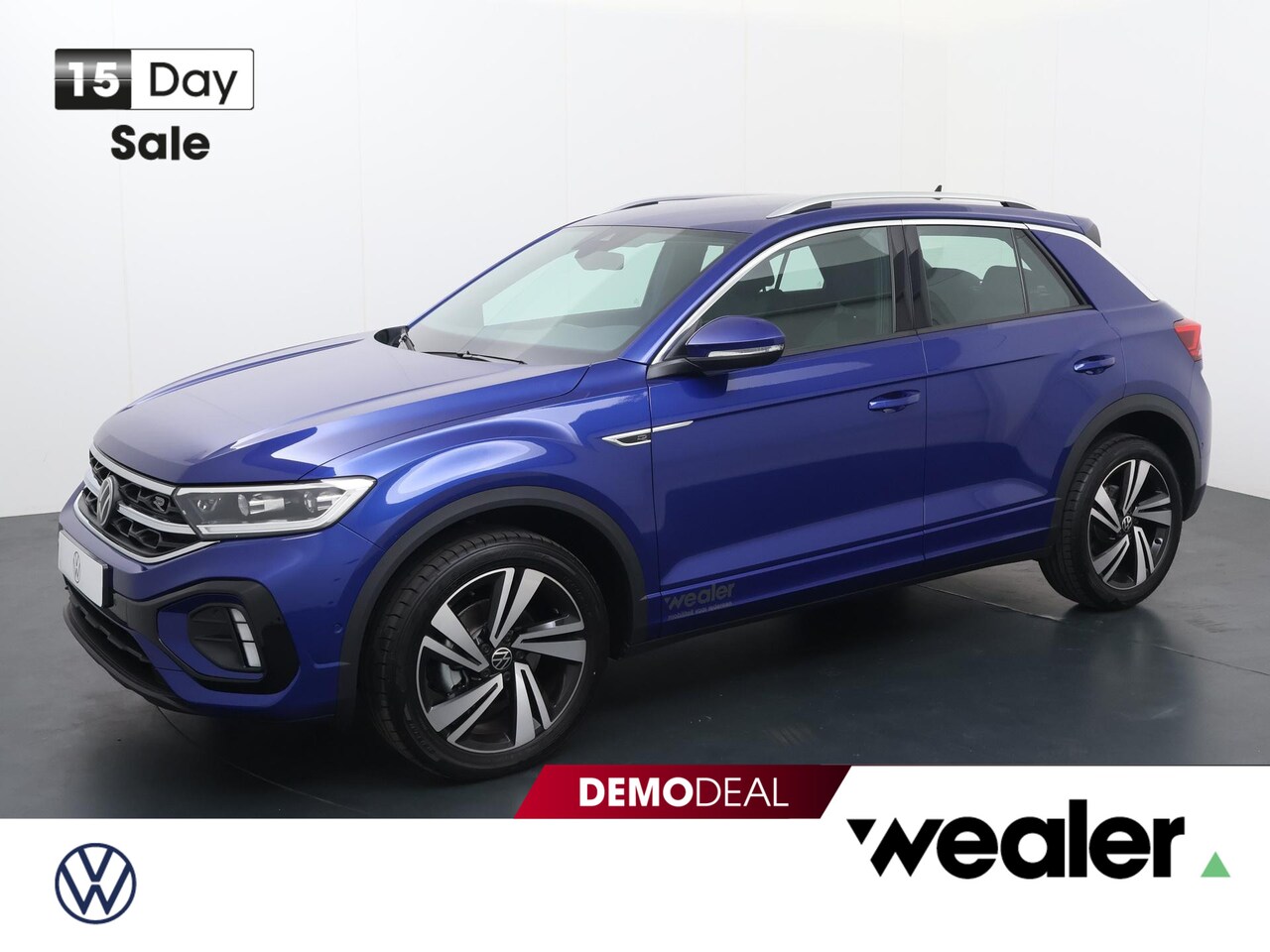 Volkswagen T-Roc - R-Line Business (1) GP 1.5 110 kW / 150 pk TSI 7-versn. DSG | Dodehoeksensor | R-Line tops - AutoWereld.nl