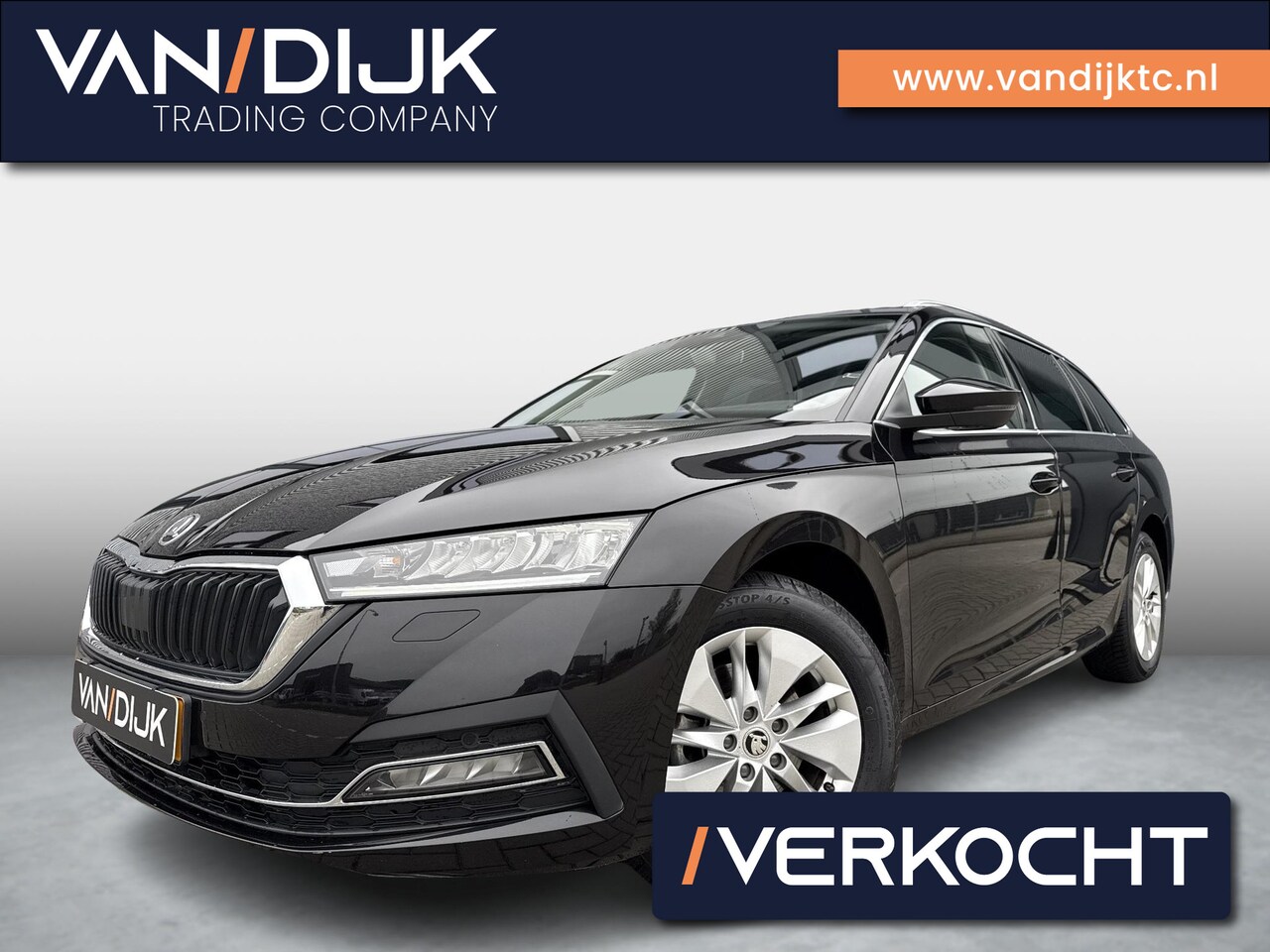 Skoda Octavia Combi - 1.0 TSI Business Edition ✓Virtual Cockpit ✓Full LED ✓Navigatie ✓Camera ✓Apple Carplay & An - AutoWereld.nl