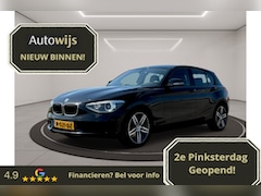 BMW 1-serie - 116i High Executive|Leder|Xenon|Groot navi|M-Sport Velg
