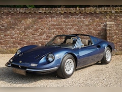Ferrari 246 - GTS Dino "Blu Dino Metallizzato" Professionally and expertly restored in Germany, Presente