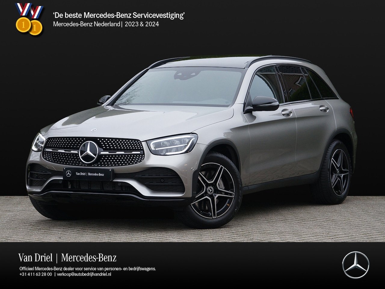 Mercedes-Benz GLC-klasse - 300 4MATIC AMG line | Pano Distronic Memory Trekhaak - AutoWereld.nl