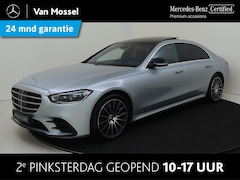 Mercedes-Benz S-klasse - 500 4MATIC Lang AMG Line /Panoramadak /HUD /Rijassistentiepakket /Nappa /Burmester 3D