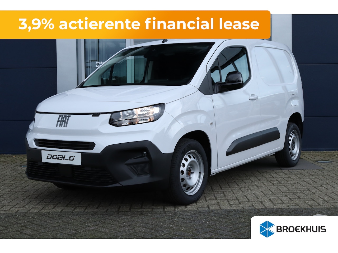 Fiat Doblò - 1.5 BlueHDi 130 S&S L1 AUTOMAAT Prijs excl. BTW, BPM en kosten rijklaarmaken. Dit voertuig - AutoWereld.nl