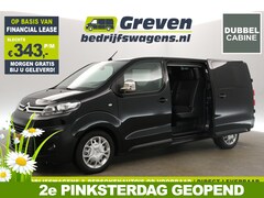 Citroën Jumpy - 2.0 HDI L3H1 150PK Dubbele Cabine | 5 Persoons | 2xSchuifdeur Airco Carplay 360Camera Crui
