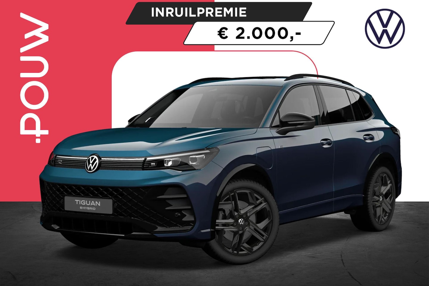 Volkswagen Tiguan - 1.5 eHybrid 204pk R-Line Edition | Multimedia Navigatiepakket | Panoramadak - AutoWereld.nl