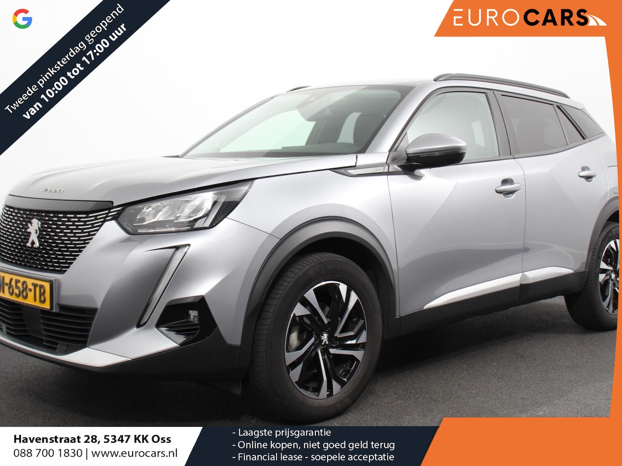 Peugeot 2008 - 1.2 PureTech Allure Climate control Cruise control LED Achteruitrijcamera Navigatie Apple - AutoWereld.nl